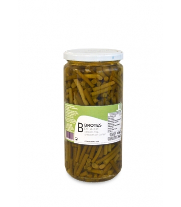 BROTES DE AJOS VERDES NAT. TARRO 720 "JJJ"