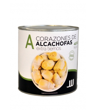 CORAZONES ALCACHOFAS EXT. 30/40 FR. LATA 2650 "JJJ"