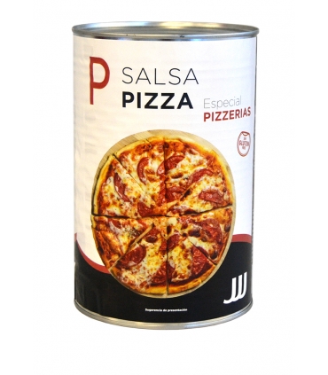 SALSA TOMATE PARA PIZZA LATA 4250 "JJJ"