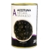 ACEITUNAS NEGRAS S/HUESO 280/320 FR. LATA 5 KG. "JJJ"