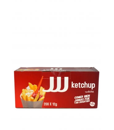 SALSA KETCHUP MONODOSIS IND. 200X12G. "JJJ"