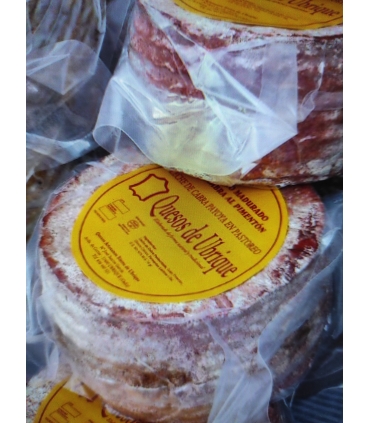 QUESO CABRA PAYOYA PASTOREO AL PIMENTON "QUESOS DE UBRIQUE"