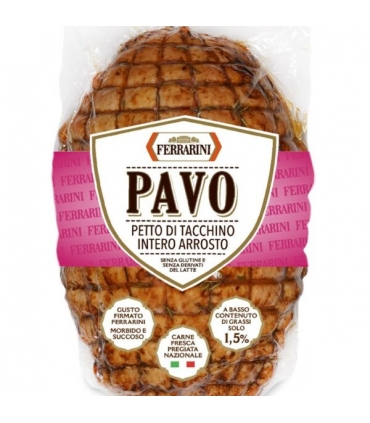 PECHUGA PAVO A LA BRASA 1/2 PZ. "FERRARINI"