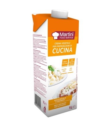CREMA VEG.(NATA) COC.24% M.G.BRIK 1 L "MARTINI FOOD SERVICE"
