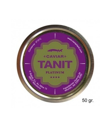 CAVIAR PLATINUM LATA 50G."TANIT"