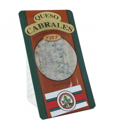 QUESO ARTESANO CABRALES D.O.P. CUÑAS 100G. "TGT"