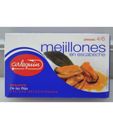 MEJILLON IMPORT. ESCAB. GIG. 4/6 PZ. L. OL-120 "ARLEQUIN"