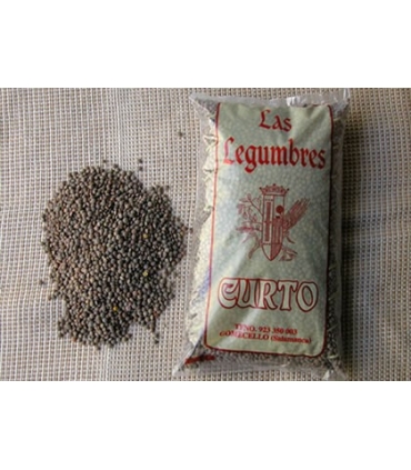 LENTEJA PARDINA BOLSA PLAST. 1 KG. "CURTO"