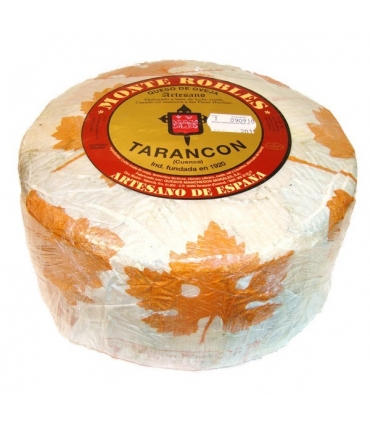 QUESO CURADO OVEJA TARANCON MANTECA FINAS HIERBAS "MONTE ROBLES"