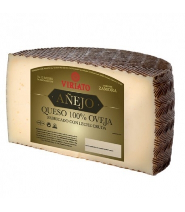 QUESO AÑEJO OVEJA 1/2 PZ. "VIRIATO"