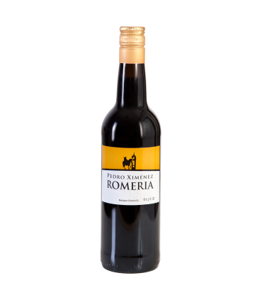 VINO PEDRO XIMENEZ BOTELLA 0'75 L "ROMERIA"