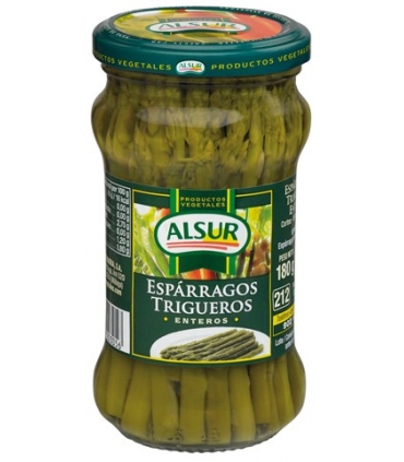 ESPARRAGOS TRIGUEROS ENTERO TARRO 212 "ALSUR"