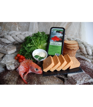 PASTEL PESCADO DE ROCA S/G TAR. 1 KG. "CANTDELIMAR"