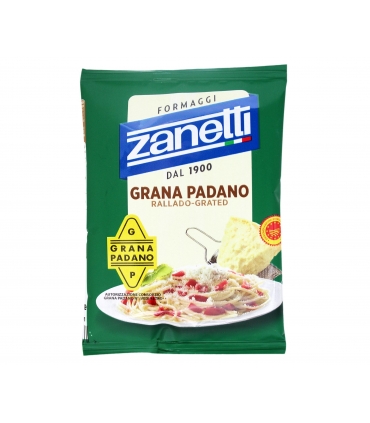QUESO GRANA PADANO RALLADO BOLSA 1 KG. "ZANETTI"