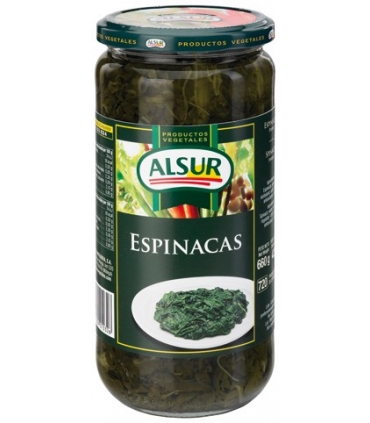 ESPINACAS TARRO 720 "ALSUR"