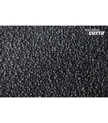 LENTEJA CAVIAR NEGRA BOLSA PLAST. 1 KG "CURTO"