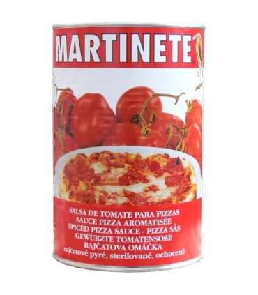 SALSA TOMATE PIZZA LATA 4125 "MARTINETE"