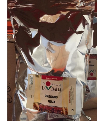 OREGANO HOJAS BOLSA 1 KG. "LA DALIA"