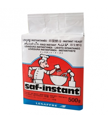 LEVADURA SECA INSTANTANEA ROJA 500G. "SAF-INSTANT"