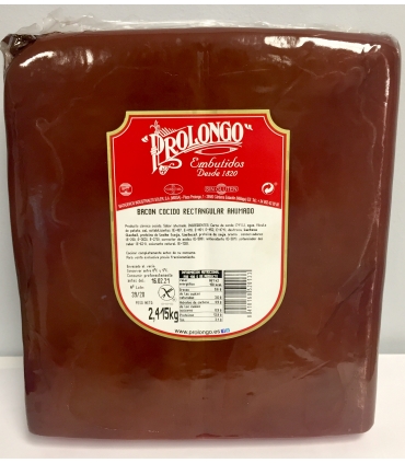 BACON AH./COCIDO RECTANGULAR 1/2 PZ. "PROLONGO"