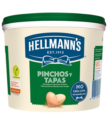 MAYONESA PINCHOS Y TAPAS CUBO 5 L. "HELLMANN'S"