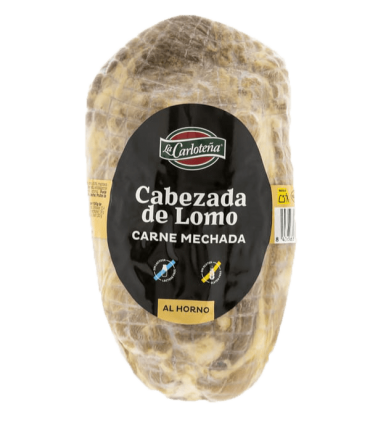 CABEZA LOMO AL HORNO VACIO "LA CARLOTEÑA"