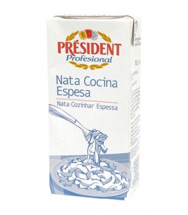 NATA COCINAR ESPESA 18% M.G.BRIK 1 L "PRESIDENT PROF."