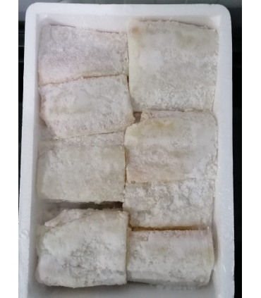 BACALAO SALADO (GADUS) PALITOS DOBLES BAND. 5 KG. "DONIBANE FISH"