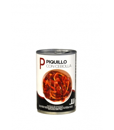 ENSALADA PIMIENTOS PIQUILLO C/CEBOLLA LATA 425 "JJJ"