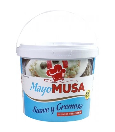 SALSA LIG. SUAVE/CREMOSA ESP.HOST. CUBO 5 L. "MUSA"